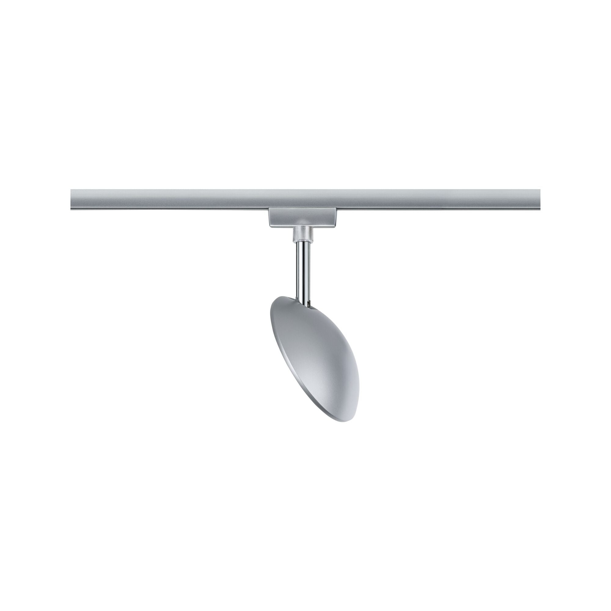 URail LED Schienenspot Sphere Einzelspot 493lm 7W 2700K dimmbar 230V Chrom matt/Chrom