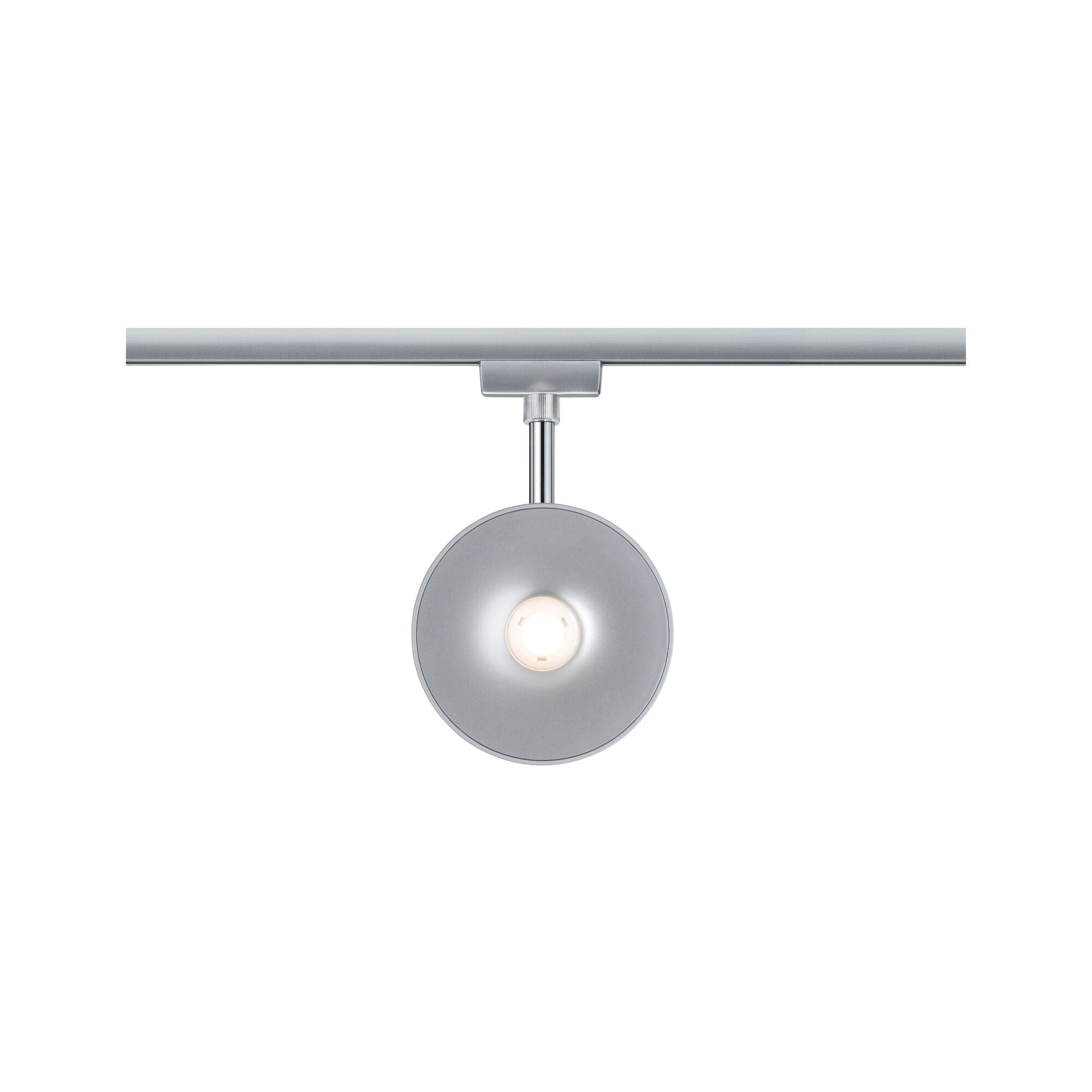 URail LED Schienenspot Sphere Einzelspot 493lm 7W 2700K dimmbar 230V Chrom matt/Chrom