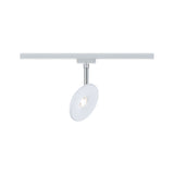 URail LED Schienenspot Sphere Einzelspot 493lm 7W 2700K dimmbar 230V Weiß/Chrom