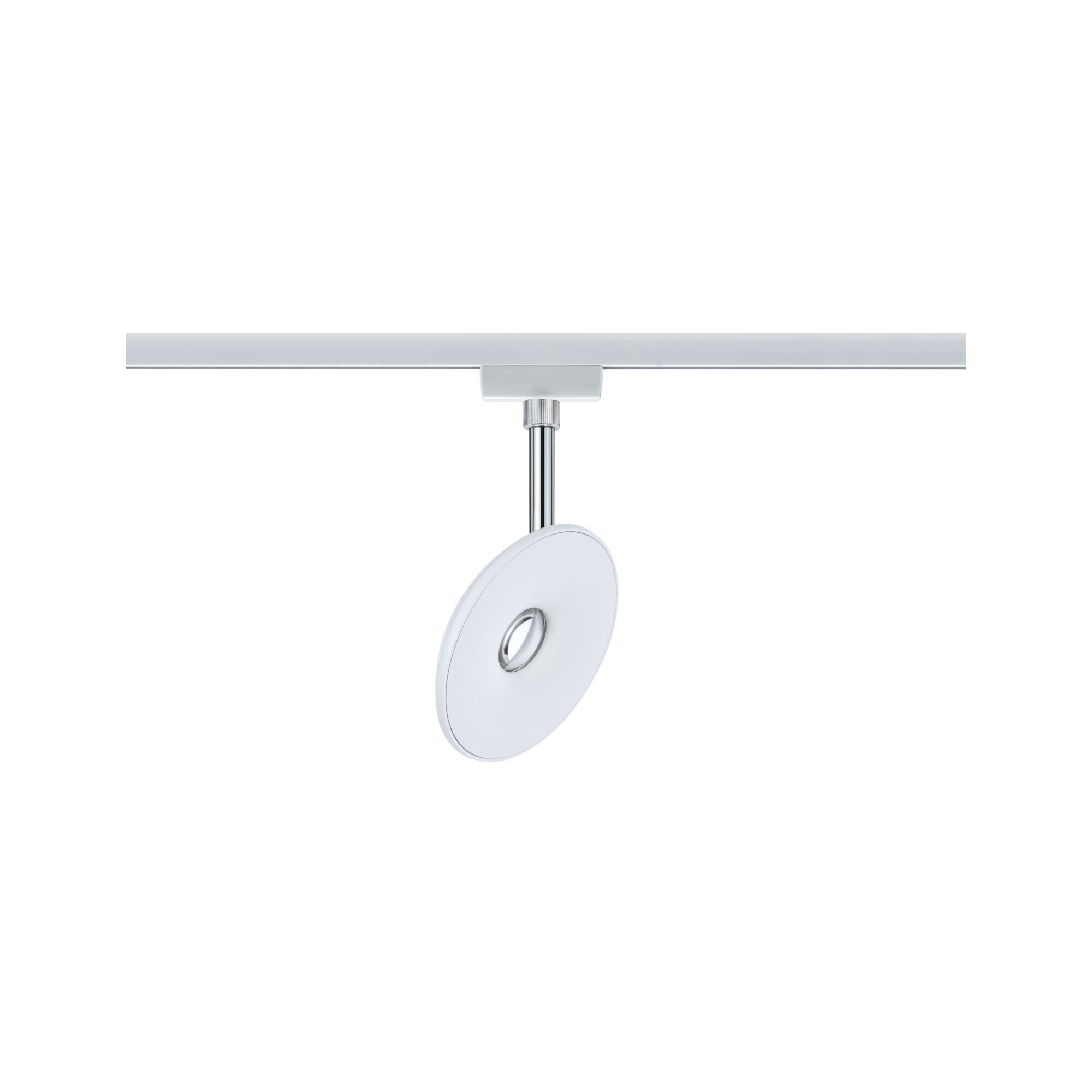 URail LED Schienenspot Sphere Einzelspot 493lm 7W 2700K dimmbar 230V Weiß/Chrom