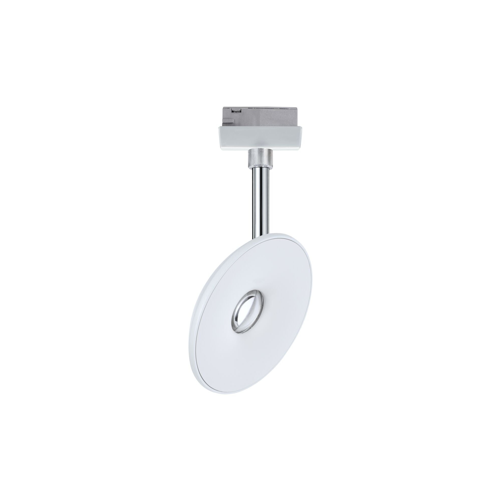 URail LED Schienenspot Sphere Einzelspot 493lm 7W 2700K dimmbar 230V Weiß/Chrom