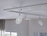 URail LED Schienenspot Sphere Einzelspot 493lm 7W 2700K dimmbar 230V Weiß/Chrom