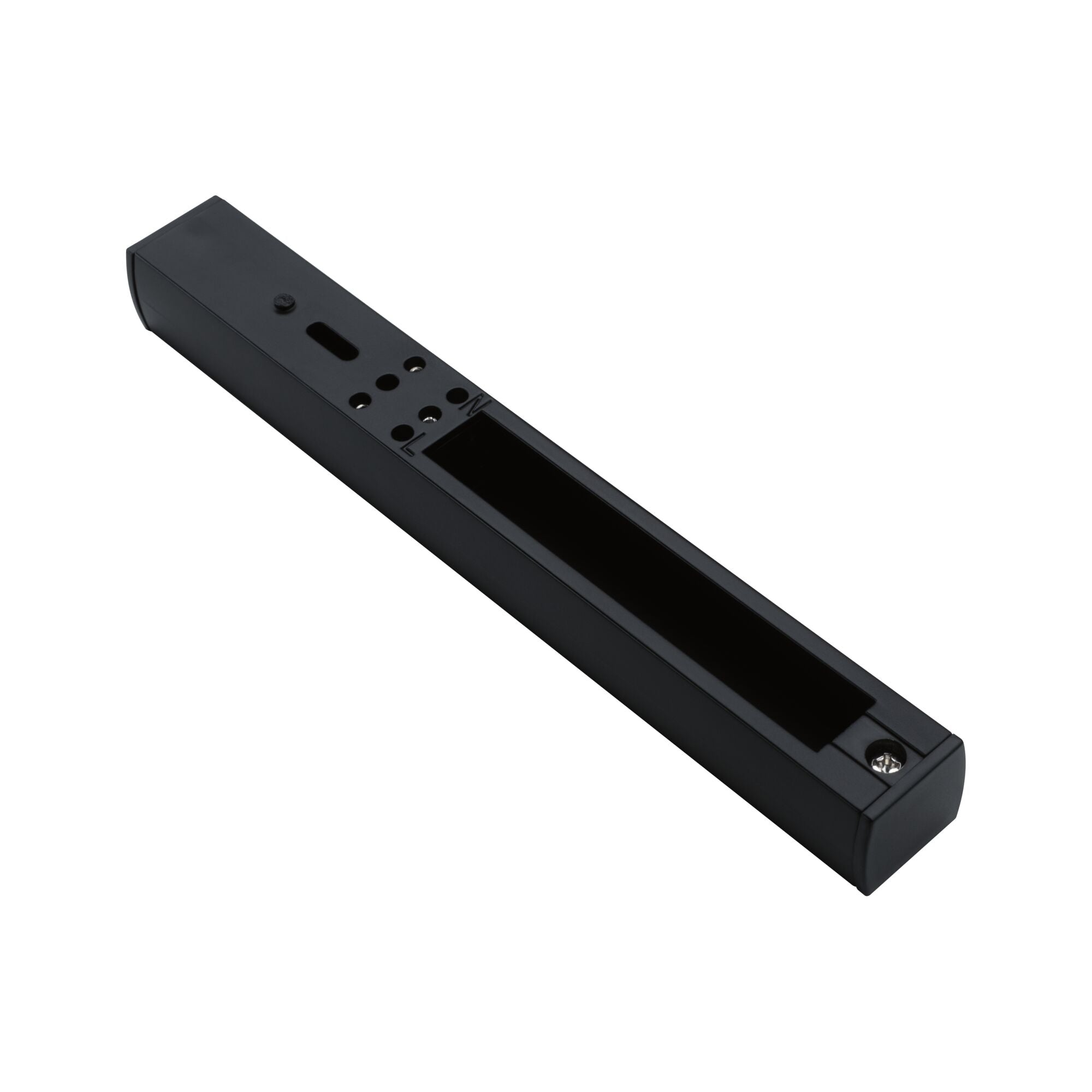 URail Einspeisung Ende 161x18mm max. 1000W Schwarz