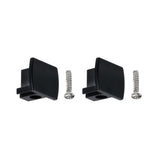 URail Verbinder 2er-Set Endkappe 2er-Set 13x21mm Schwarz matt