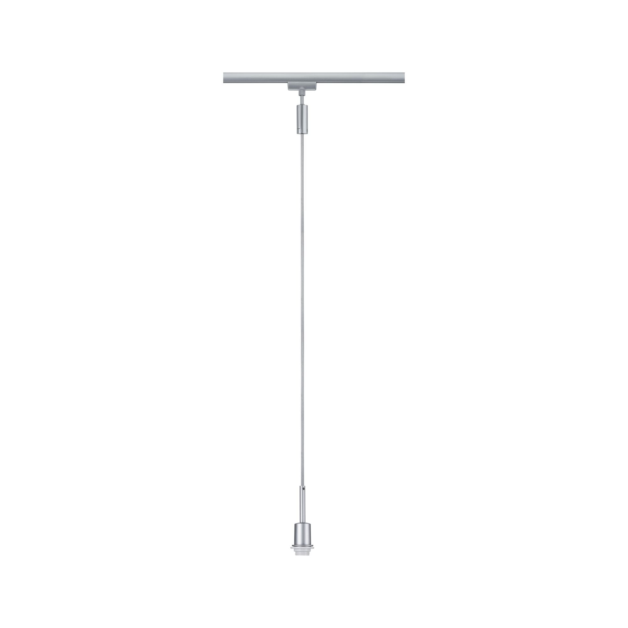 URail Pendel DecoSystems Basic E14 max. 20W dimmbar 230V Chrom matt
