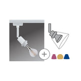 URail Schienenspot DecoSystems Basic Einzelspot E14 max. 20W dimmbar 230V Weiß