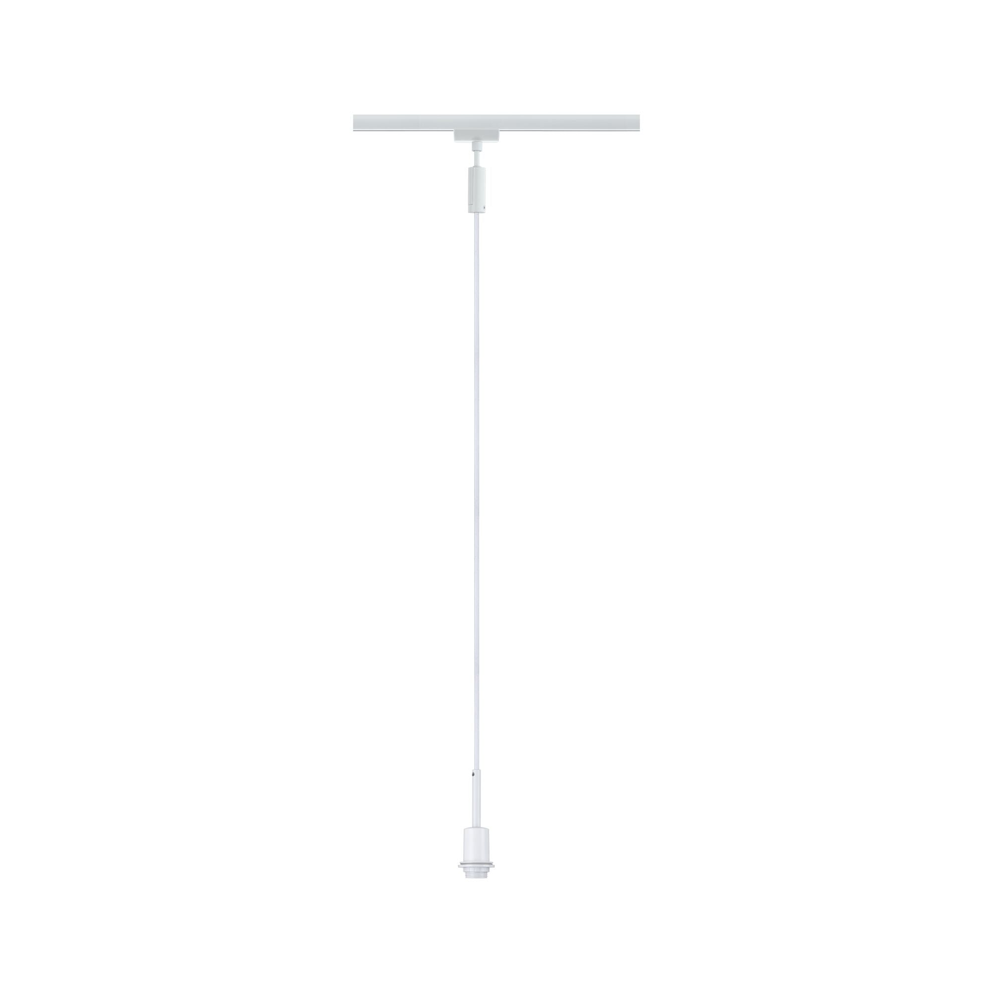 URail Pendel DecoSystems Basic E14 max. 20W dimmbar 230V Weiß