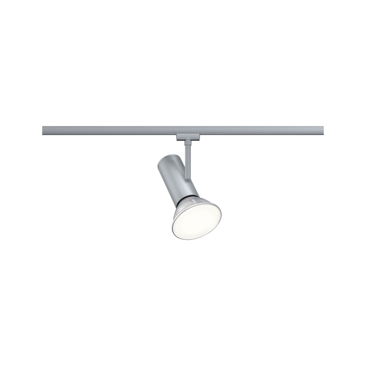 URail Schienenspot Apol Einzelspot E27 max. 50W dimmbar 230V Chrom