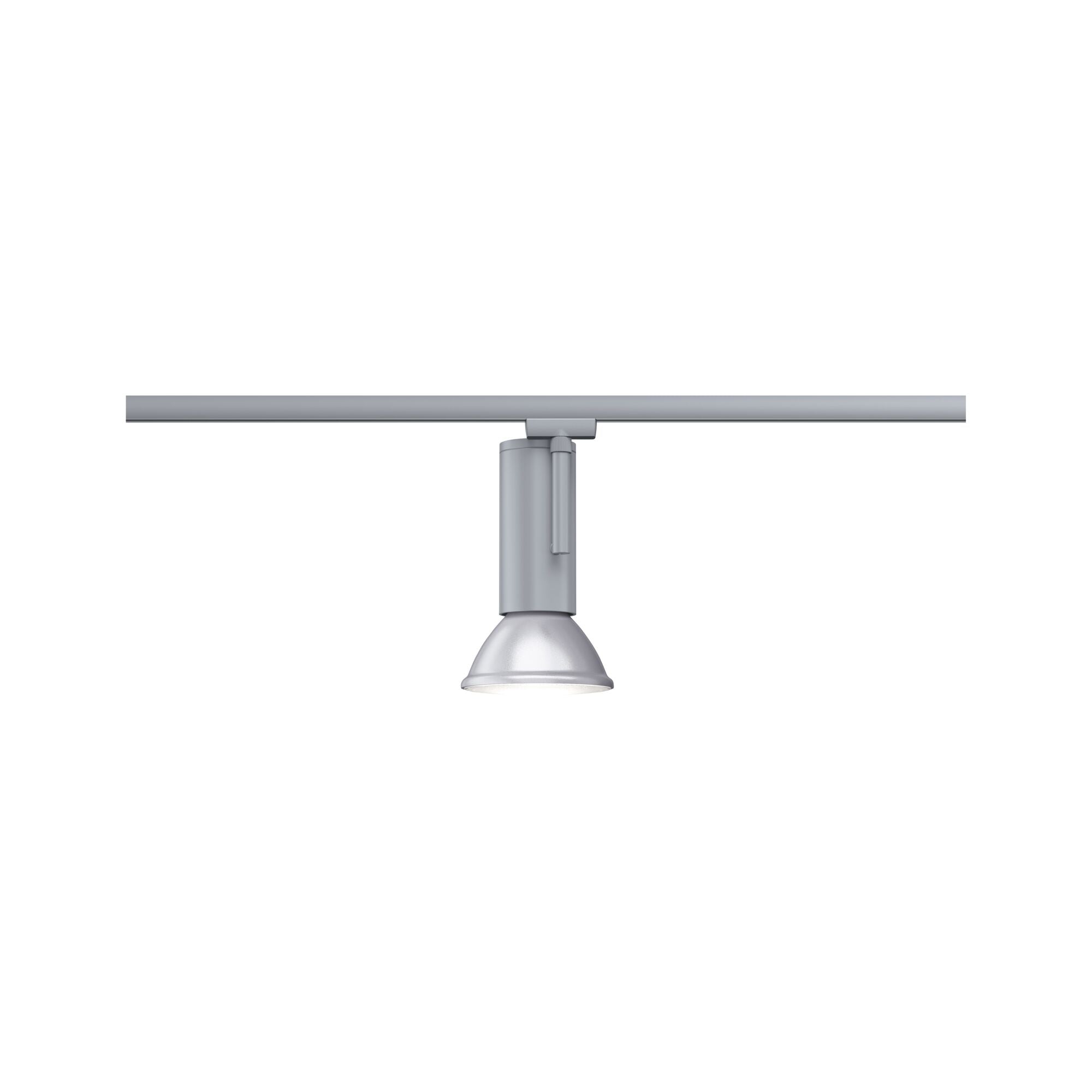 URail Schienenspot Apol Einzelspot E27 max. 50W dimmbar 230V Chrom