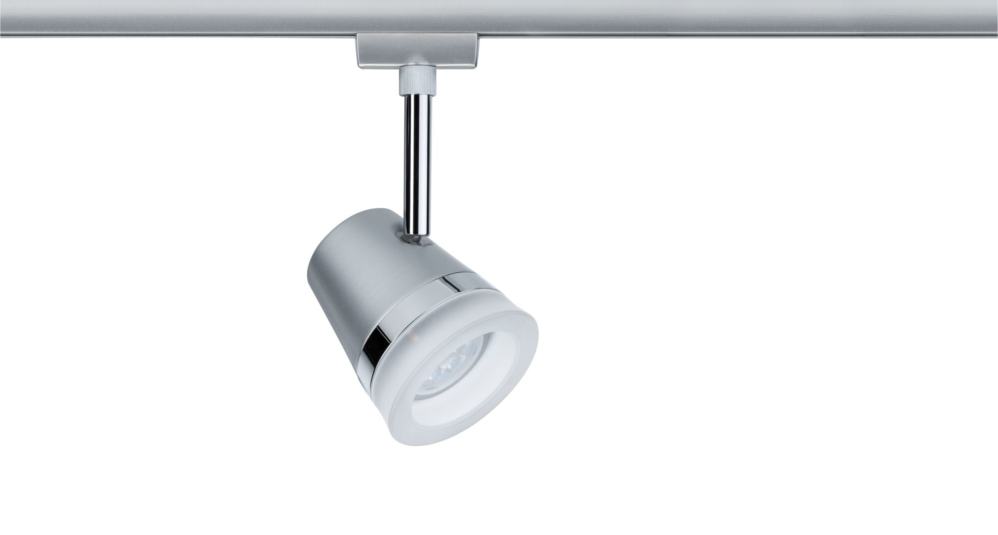 URail Schienenspot Cone Einzelspot GU10 max. 10W dimmbar 230V Chrom matt/Chrom