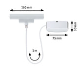 URail Einspeisung Kabel 1m max. 1000W Weiß