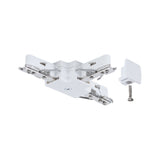 URail Verbinder T-Stück 104x62mm max. 1000W Weiß