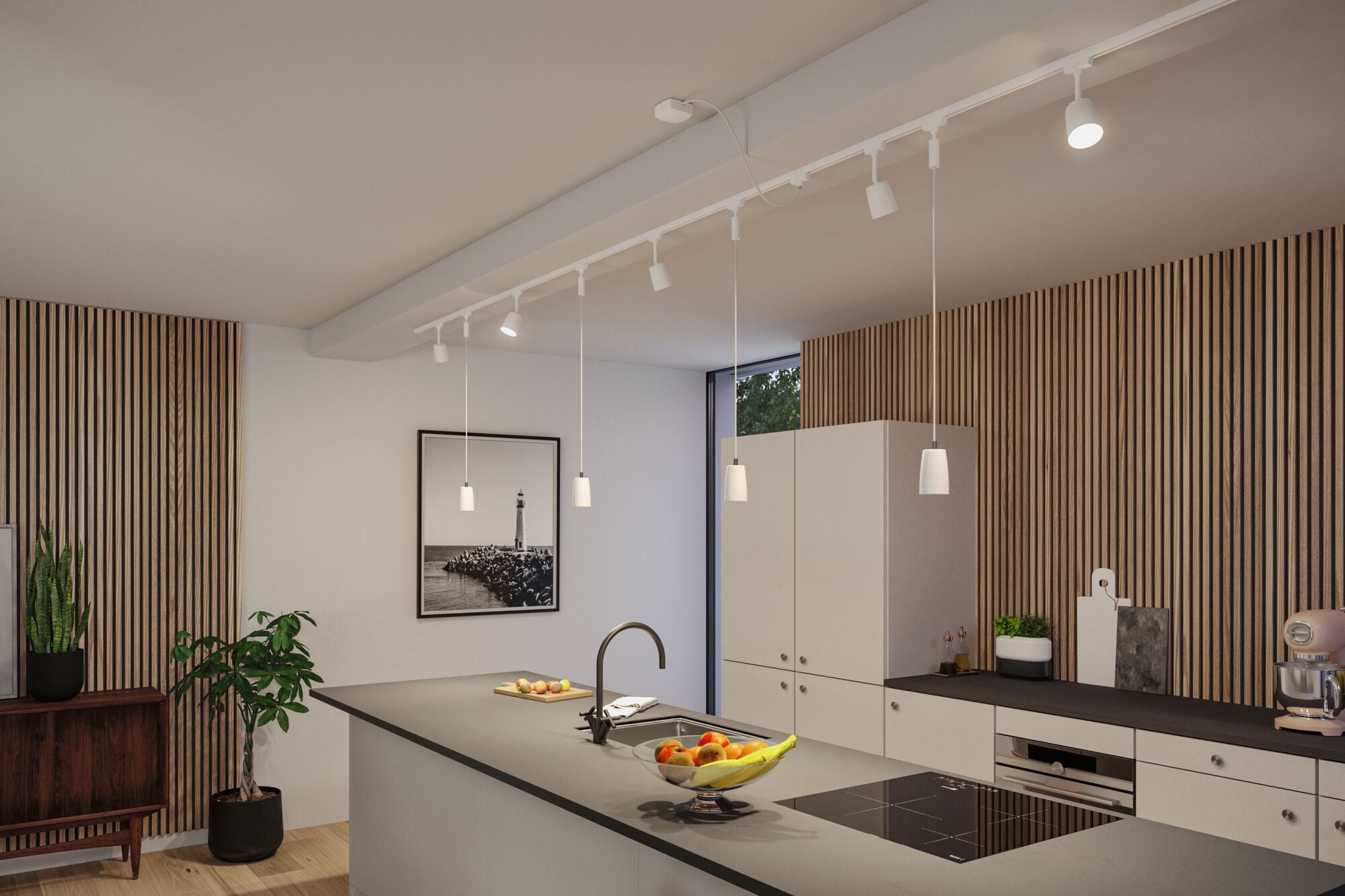 URail Einspeisung Zigbee 3.0 Kabel 1m max. 100W Signalweiß