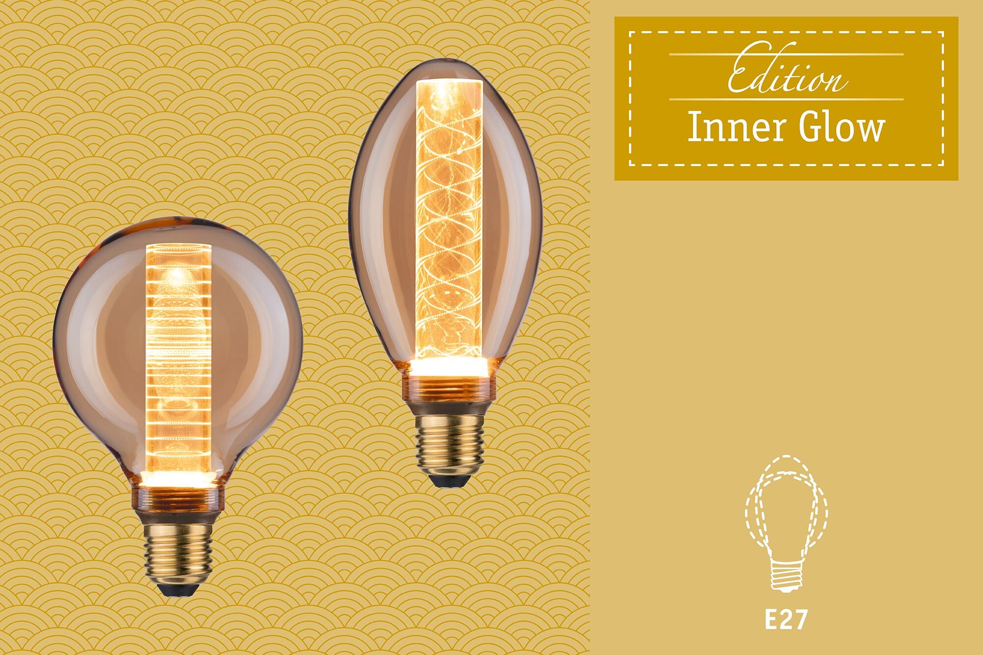 LED Birne  Innenkolben Ringmuster